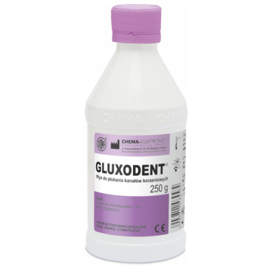 Gluxodent - płyn do płukania kanałów korzeniowych